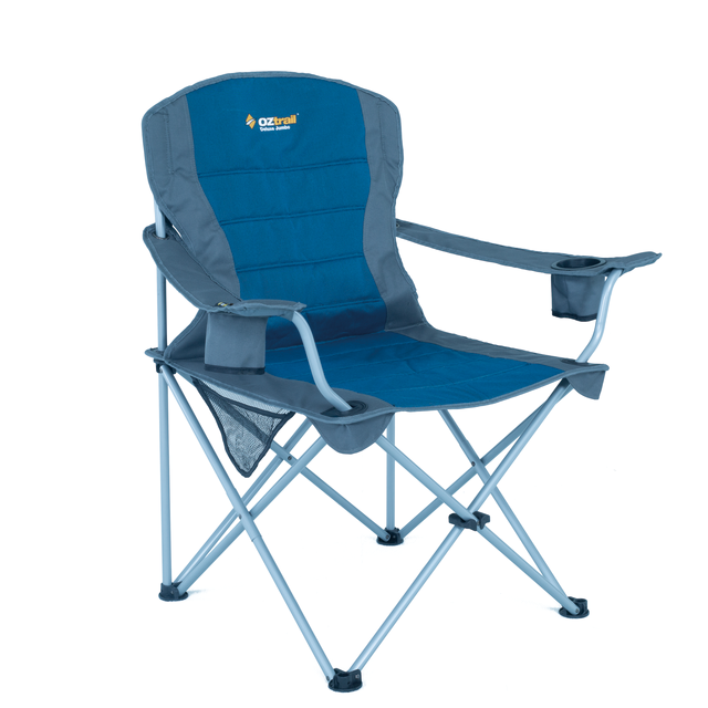 OZTRAIL Deluxe Arm Chair - Blue