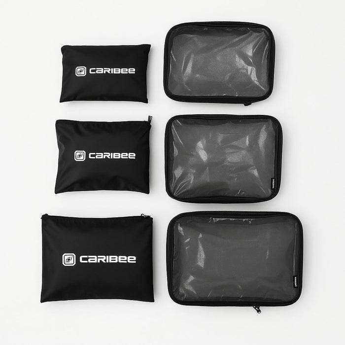 CARIBEE 6pc Deluxe Packing Cube & Travel Pouch Set