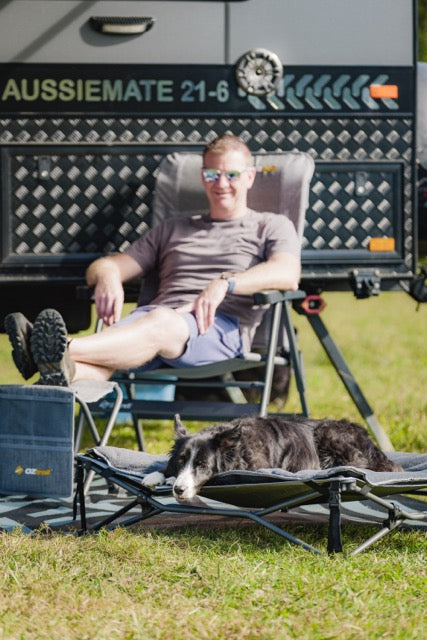 OZTRAIL Dog Bed & Fleece Topper