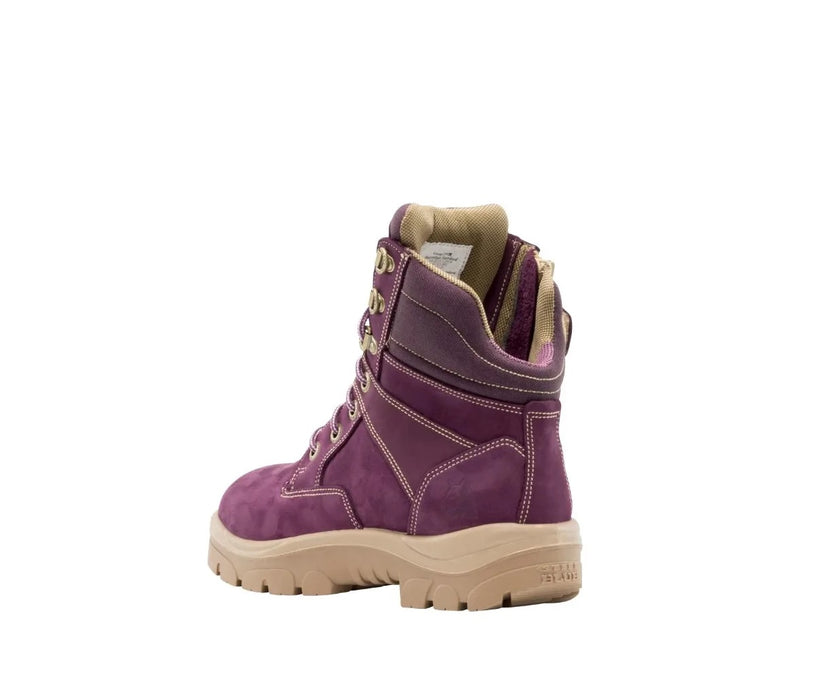 STEEL BLUE 512761 Southern Cross Zip Ladies Safety Boot