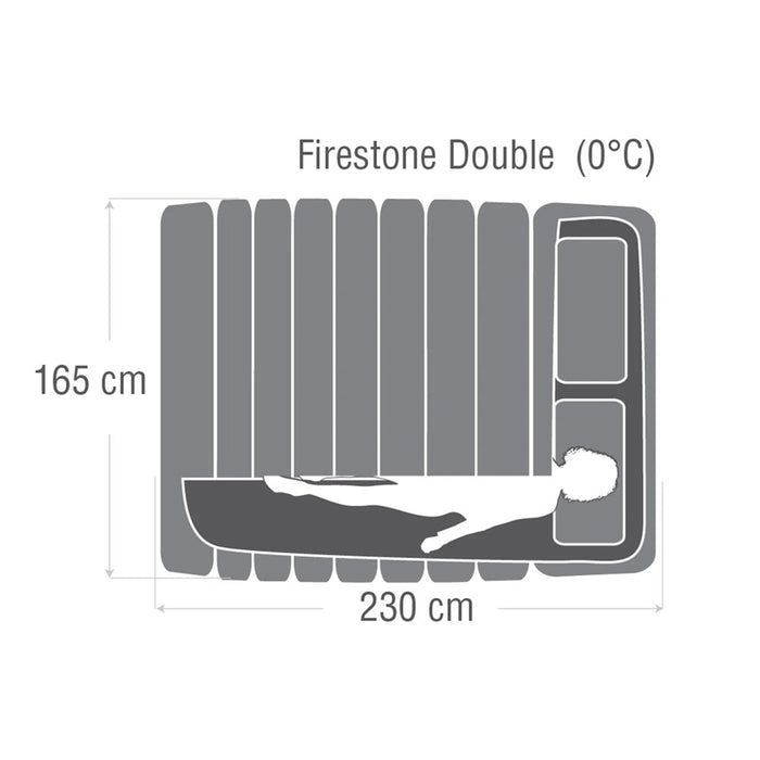 CARIBEE Firestone Double 0C Sleeping Bag