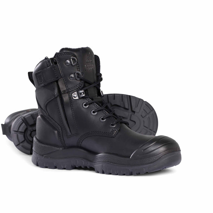 MONGREL 561 High Leg Zip Sided Scuff Cap Safety Boot