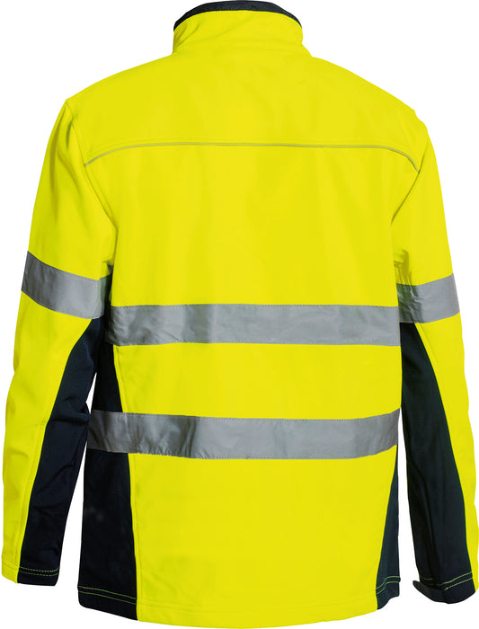 BISLEY Taped HiVis Soft Shell Jacket