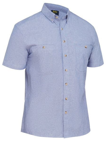 BISLEY Chambray Shirt Short Sleeve