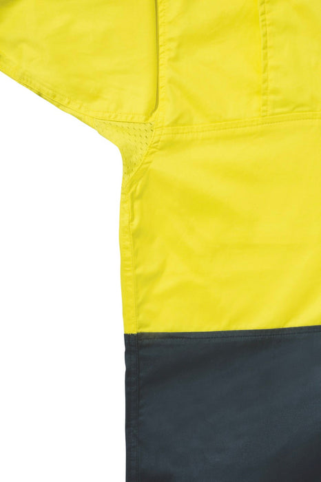 BISLEY HiVis Cool Lightweight Drill Shirt L/Sleeve