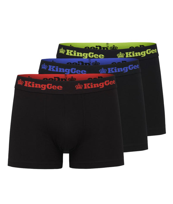 KING GEE Cotton Trunk 3 Pack