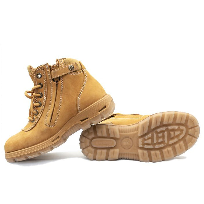REDBACK Cobar Nubuck Zip/Lace Non-Safety Boot