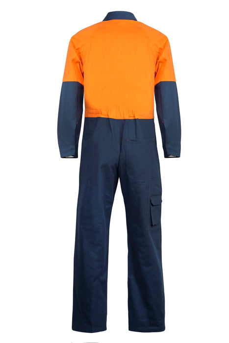 WORKCRAFT Hi Vis Two Tone Coveralls