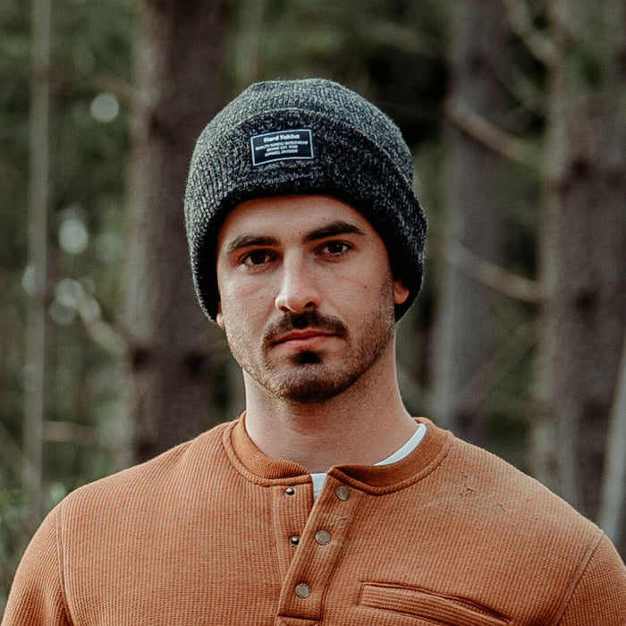 HARD YAKKA 2 Tone Twist Marle Beanie