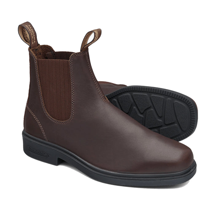 BLUNDSTONE 659 Brown Full Grain Leather Dress Boot