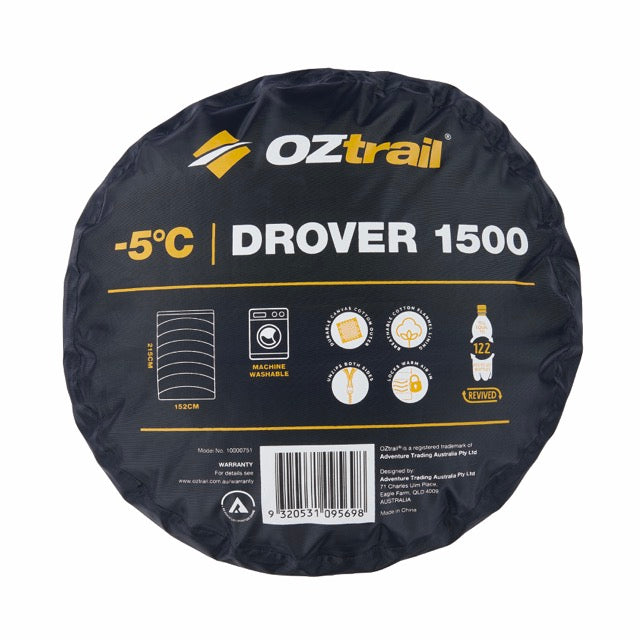 OZTRAIL Drover 1500 -5C Sleeping Bag