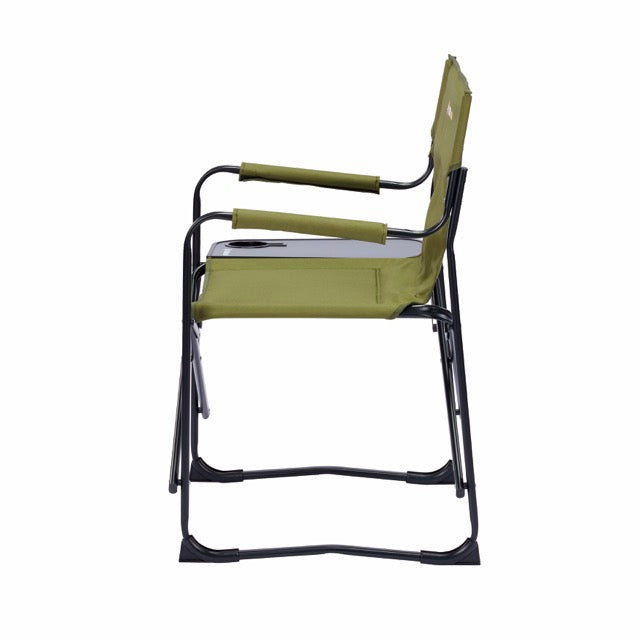 OZTRAIL Directors Classic Chair with Side Table