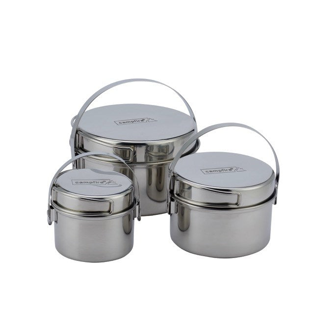 CAMPFIRE Stainless Steel Pot Set 6 Piece