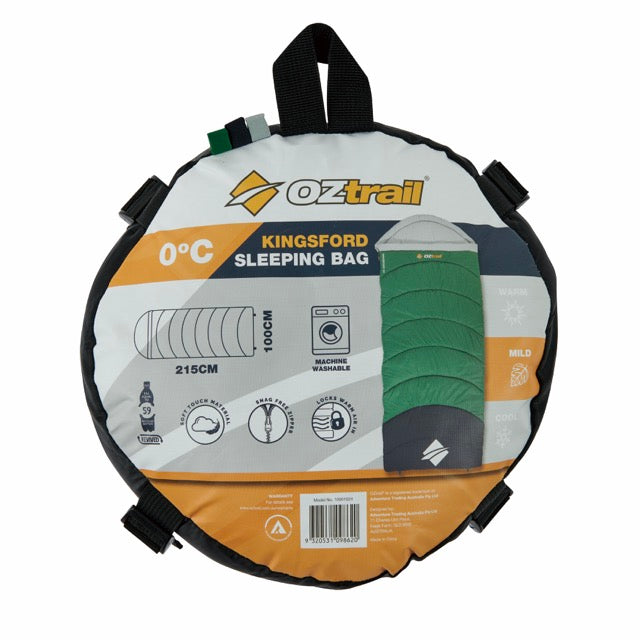 OZTRAILKingsford Sleeping Bag 0C