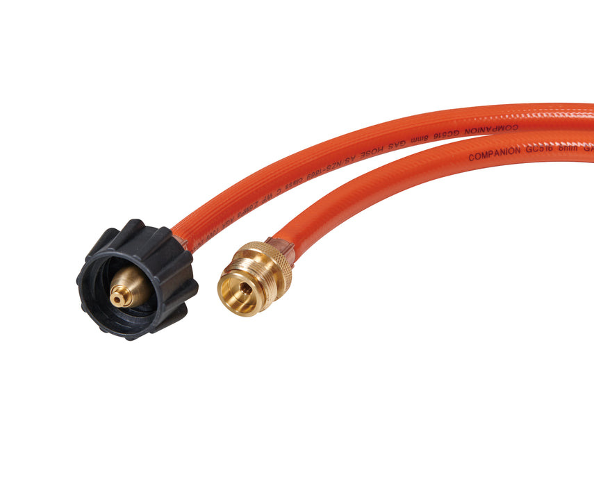 COMPANION 1.5m Gas Hose - POL Connection
