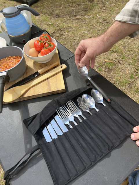 CAMPFIRE 12 Pc Cutlery Set