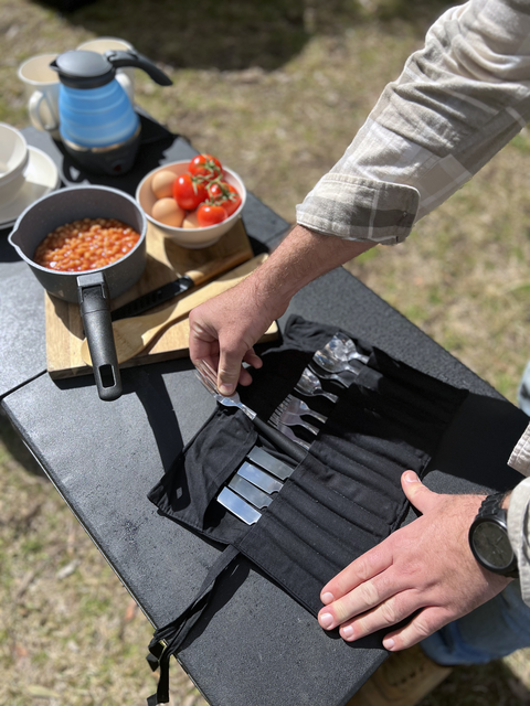 CAMPFIRE 12 Pc Cutlery Set