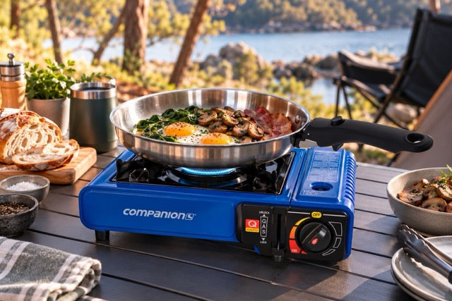 CAMPFIRE Compact Stainless Steel Frypan