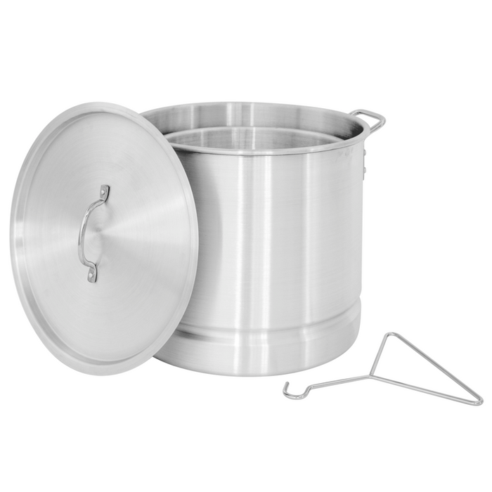 CAMPFIRE 30L Aluminium Stockpot & Basket Set
