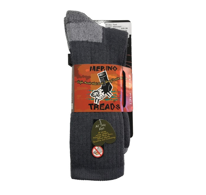 MERINO TREADS Liberty Legs Socks