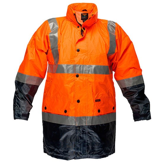 PORTWEST Hi-Vis 2-Tone Rain Jacket