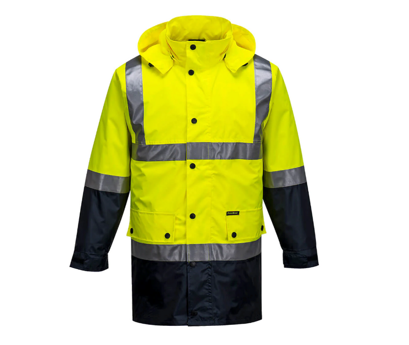PORTWEST Hi-Vis 2-Tone Rain Jacket
