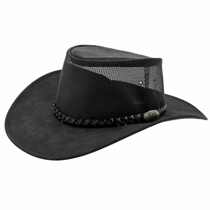 JACARU 1066 Rizon Soft Hat - Black
