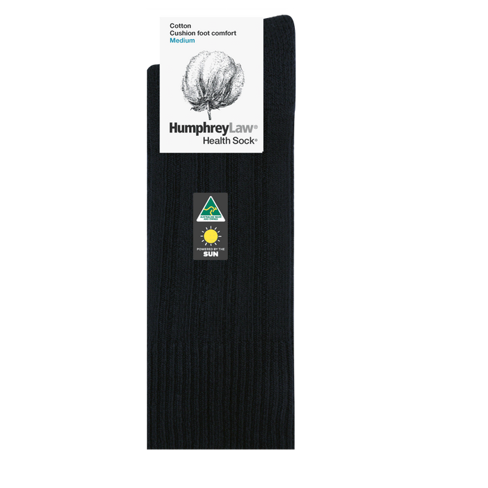 HUMPHREY LAW Cotton Cushion Sole Socks