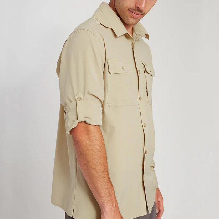 XTM Dunkeld Mens Hike Long Sleeve Shirt - Sand