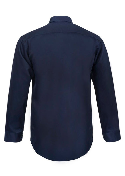WORKCRAFT Cotton Drill Long Sleeve Shirt