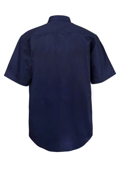 WORKCRAFT Cotton Drill Short Sleeve Shirt
