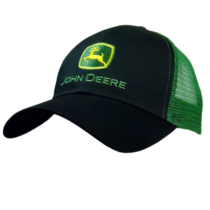 JOHN DEERE Mesh Back Cap Black/Green