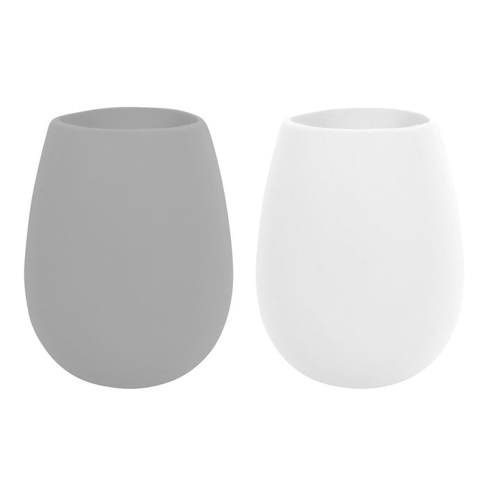 AVANTI Silicone Stemless Wine Glasses Set of 2