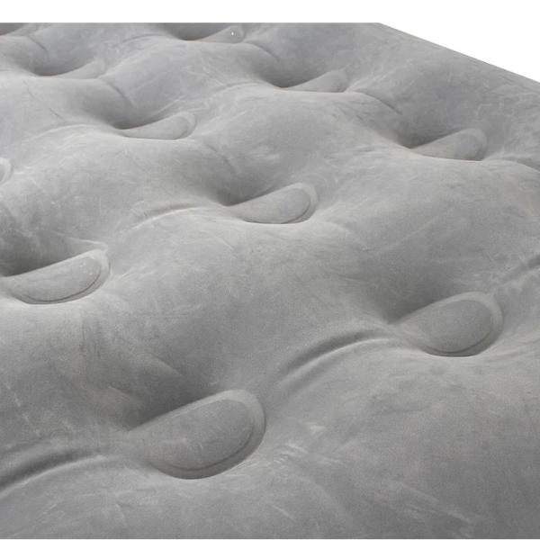 WILDTRAK Double Coil Beam Flocked Airbed