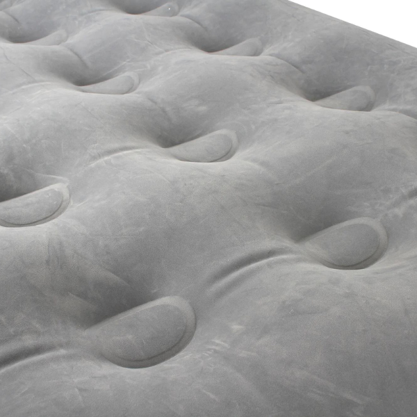 WILDTRAK Queen Coil Beam Flocked Airbed
