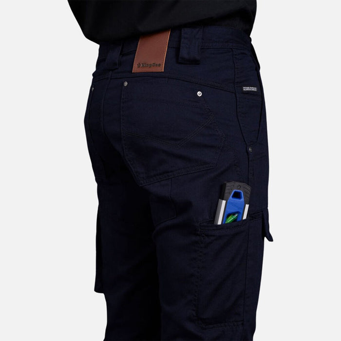 KING GEE Narrow Tradies Summer Cargo Work Pants