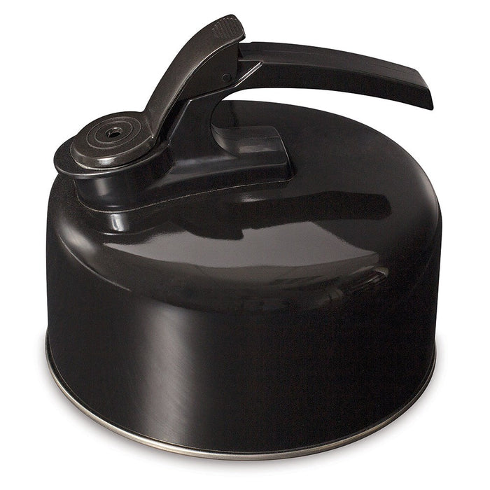 CAMPFIRE Stainless Steel Whistle Kettle Black 2L