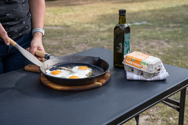 OZTRAIL Ironside Fold-In-Half Table 100cm