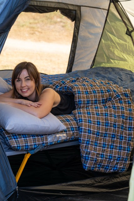 OZTRAIL Outback Comforter Queen Sleeping Bag 0C