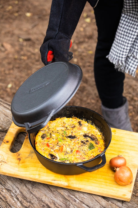 CAMPFIRE Cast Iron Combo Cooker 3.2 Quart