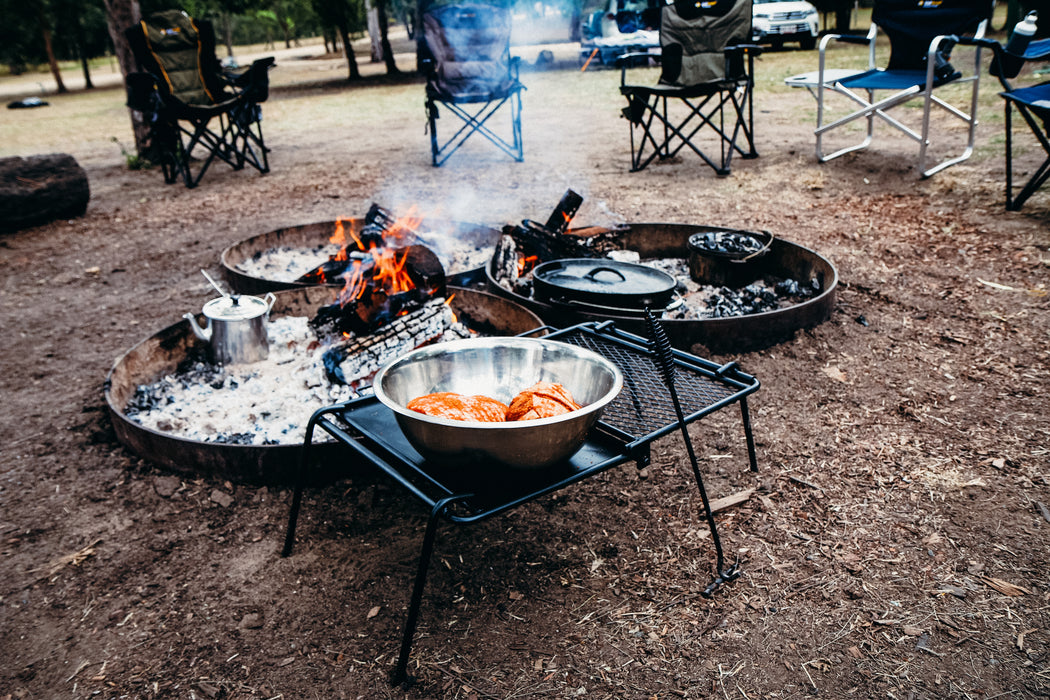 CAMPFIRE Large Camp Grill & Hotplate