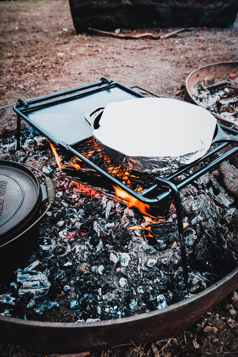 CAMPFIRE Large Camp Grill & Hotplate