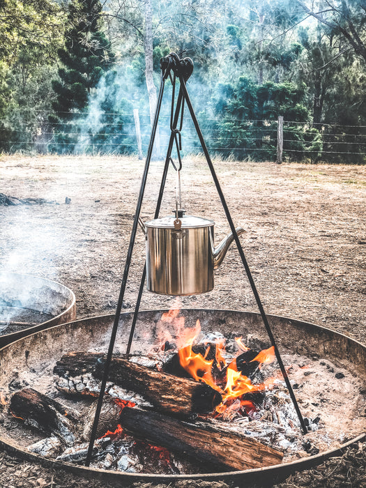 CAMPFIRE Billy Teapot Aluminium 2.83L
