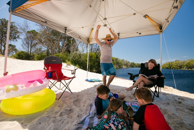 OZTRAIL Hydroflow Deluxe Gazebo 2.4m