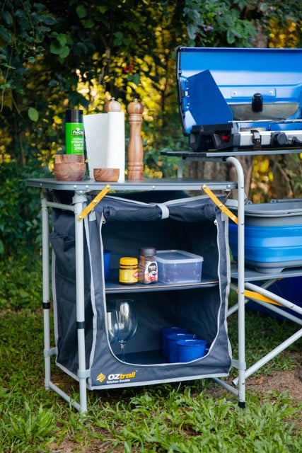 OZTRAIL Kitchen Double Pantry