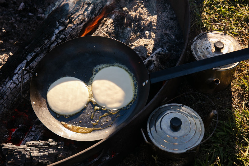 CAMPFIRE Steel Bush Non Stick Frypan 35cm