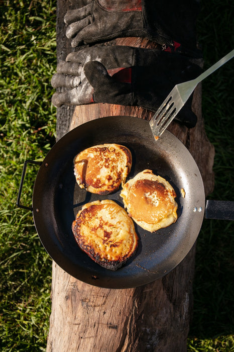 CAMPFIRE Steel Bush Non Stick Frypan 35cm
