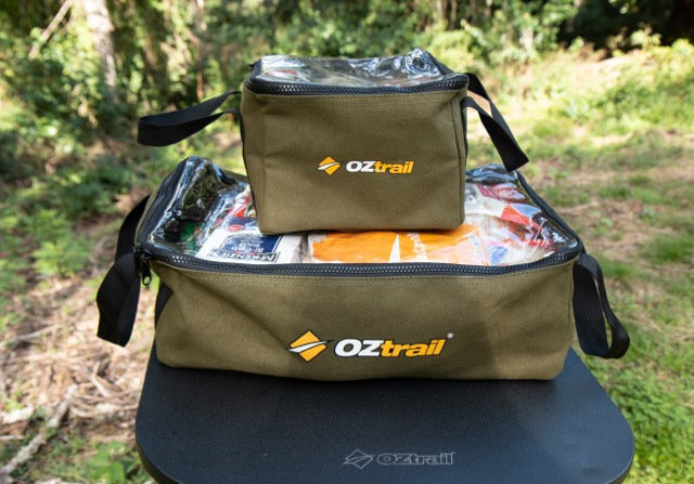 OZTRAIL Canvas Clear Top Bag