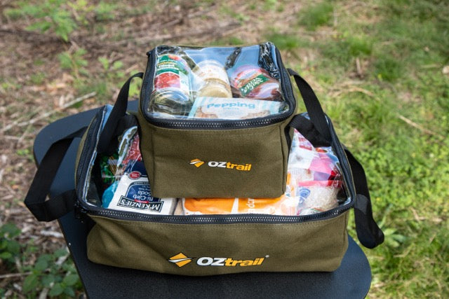 OZTRAIL Canvas Clear Top Bag