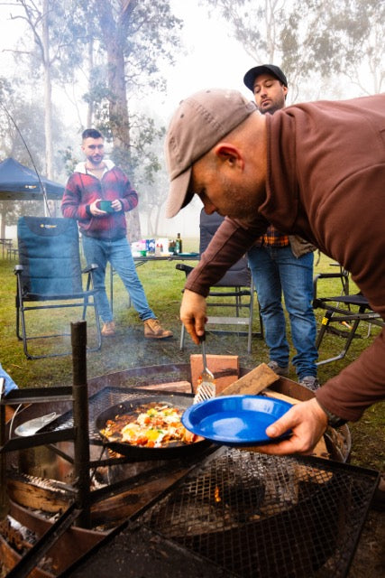 CAMPFIRE Enamel Deep Plate 26cm